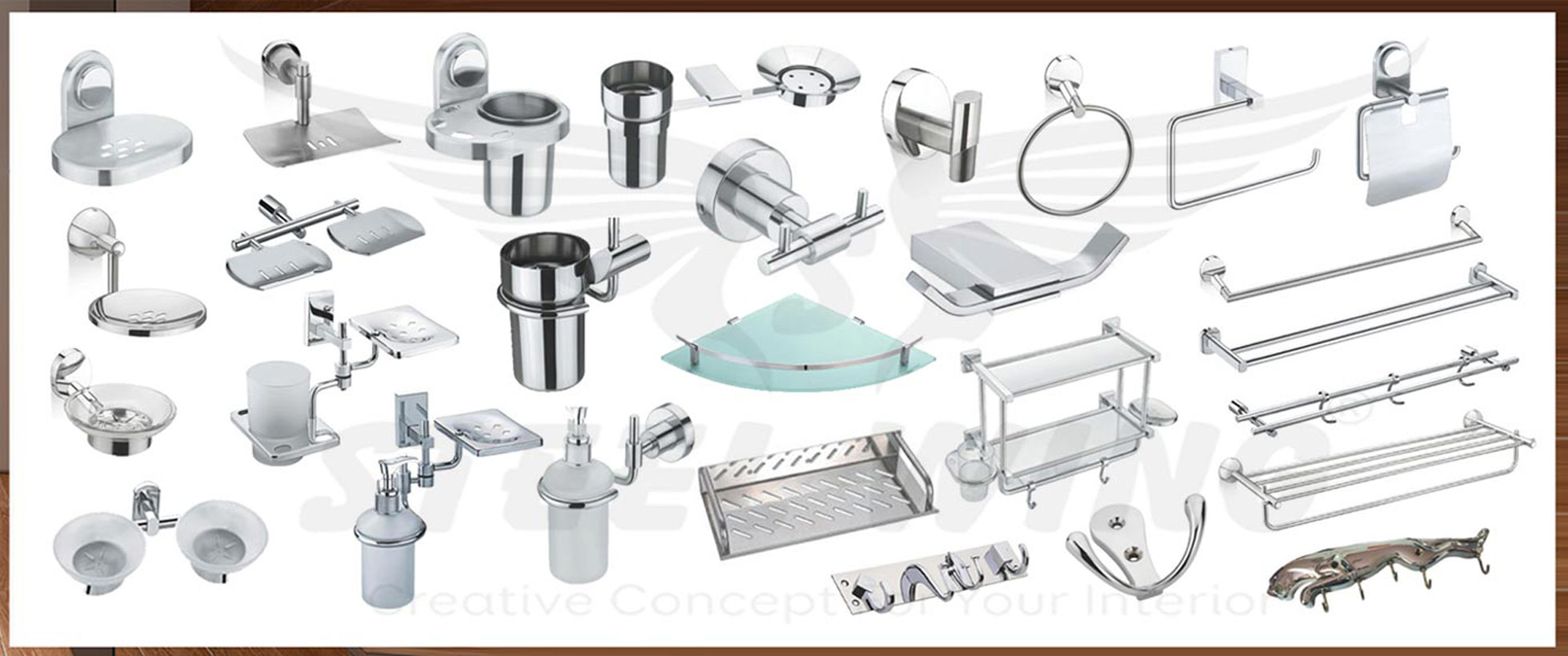 Bath Liquid Soap Dispenser Holder - Tumbler Holder - SS Soap Dish Hardware Bathroom Accessories Manufacturers