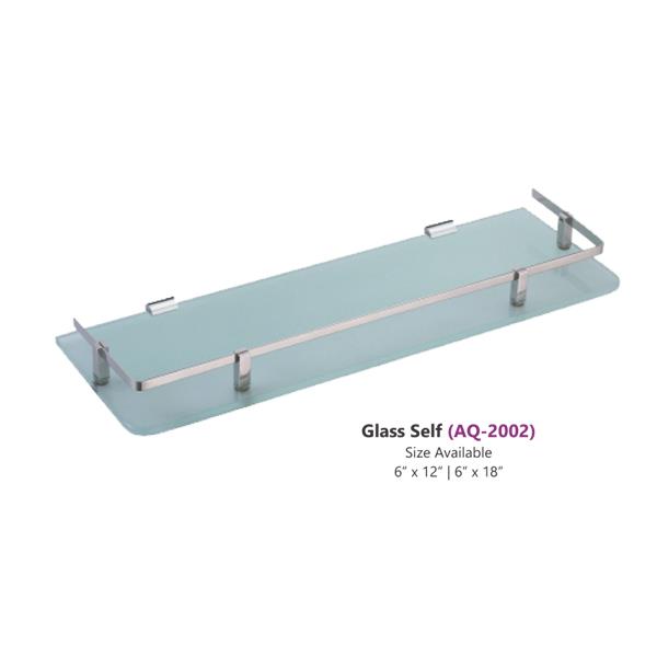  Glass Shelf Rack Wall mounted - Bathroom Accessories - Best Quality