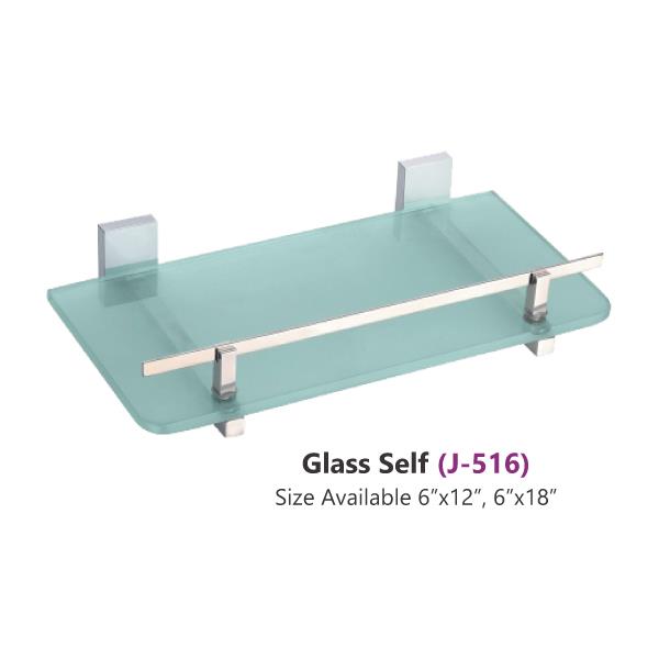 Bathroom Fitting Glass Shelf Rack - Wall Mounted - Suppliers