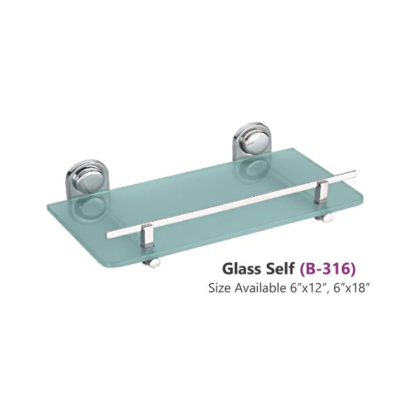 Bathroom Glass Shelf SS Rack Manufacturers