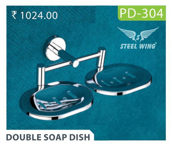 Bathroom Fittings Double Soap Dish Best Quality