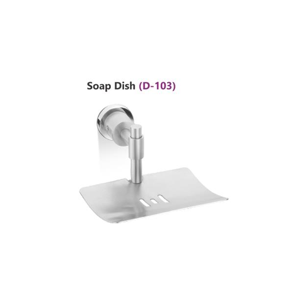SS Soap Dish Bathroom Fitting Wall Concelied