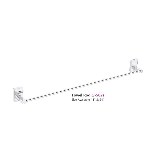 SS Towel Rod Regular - Manufacturer india