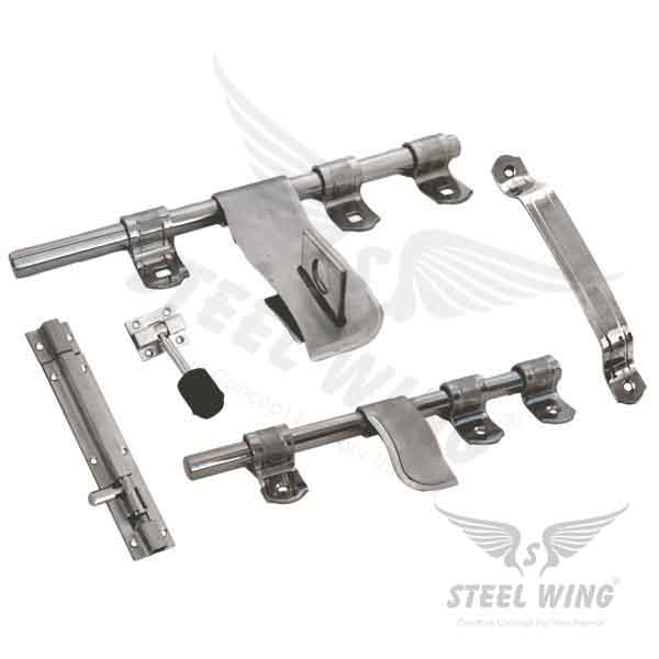 Door Aldrop Handle Tower Bolt - Door Stopper - Premium Premium Door Kit Manufacturer India