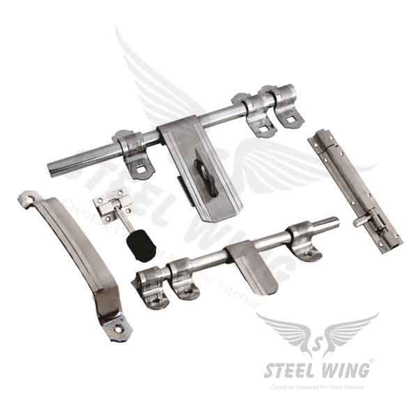 Architectural Hardware Door Aldrop with Handle - Door Stopper - Tower Bolt Fancy Design Manufacturers in Rajkot