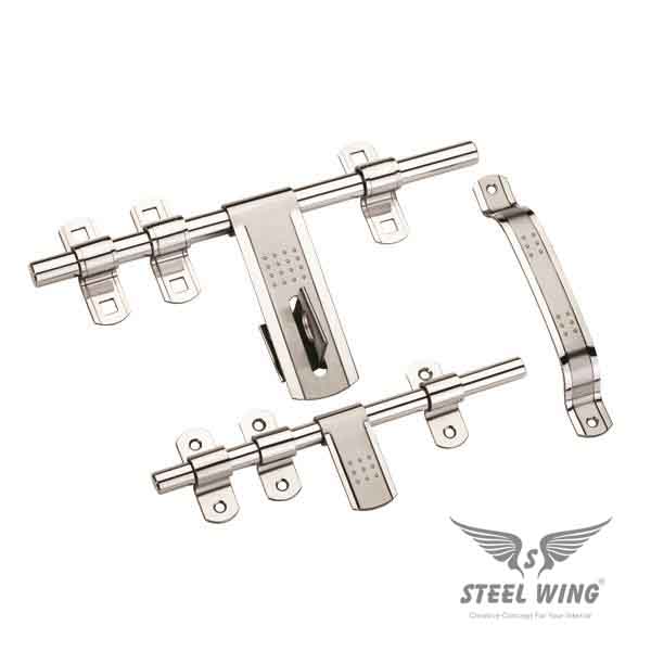 Door Aldrop - SS Aldrop - SS Aldrop Door Handle - Cross Cutte - Dot