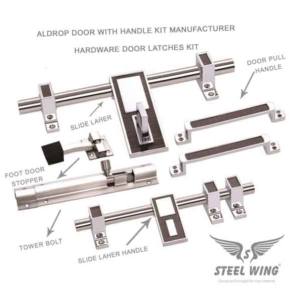 Zinc Alloy Door Aldrop with Handle Suppliers