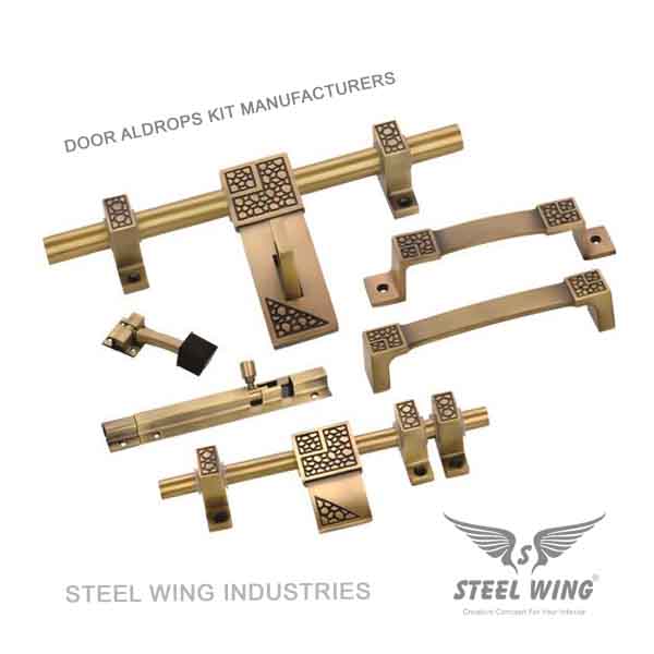 Brass Aldrop and Door Pull Handle kit  Manufacturers