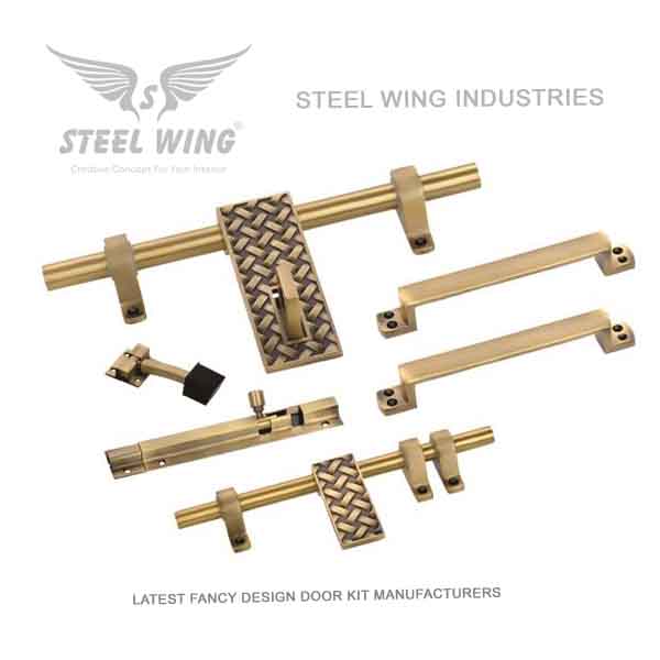 Brass Door Aldrop Pull Handle Tower Bolt Kit Manufacturers