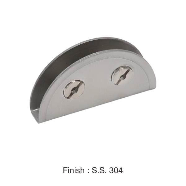 SS D type Glass Bracket - Wall Fix Bracket Manufcaturers