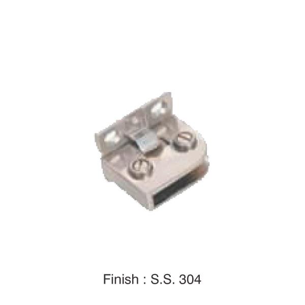 SS Mini Glass Door Bolt Hinges - Steel Wing Rajkot
