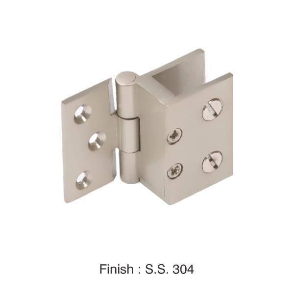 Wall Fix Glass Door Hinges - SS Door Hinges - Manufacturers Suplliers Rajkot