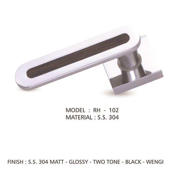 SS Mortise Door Handle - Security Safety Cylinder Mortise Handle Lock