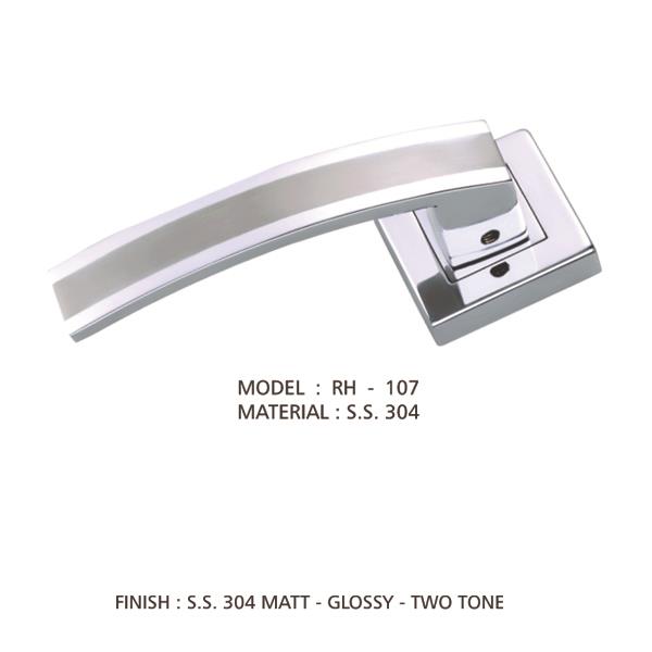 SS White Brass Mortise Door Handle Manufacturer